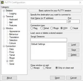 Acceder Recalbox desde Windows acceder raspberry windows putty